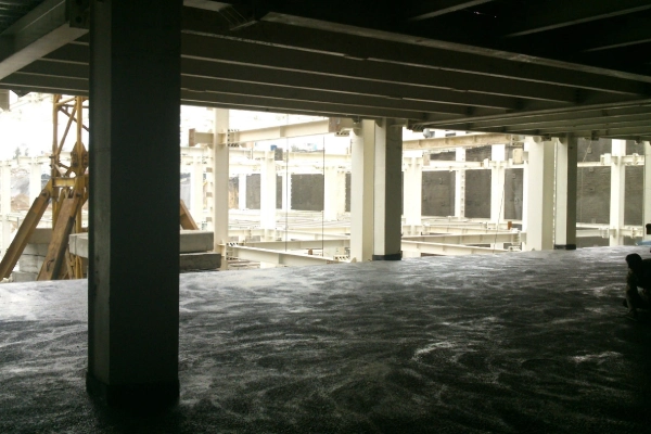 ضخامت کف سازی پارکینگ