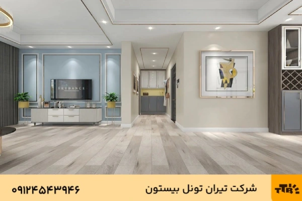 کفپوش وینیل در سرویس بهداشتی | مقایسه کفپوش وینیل و سرامیک